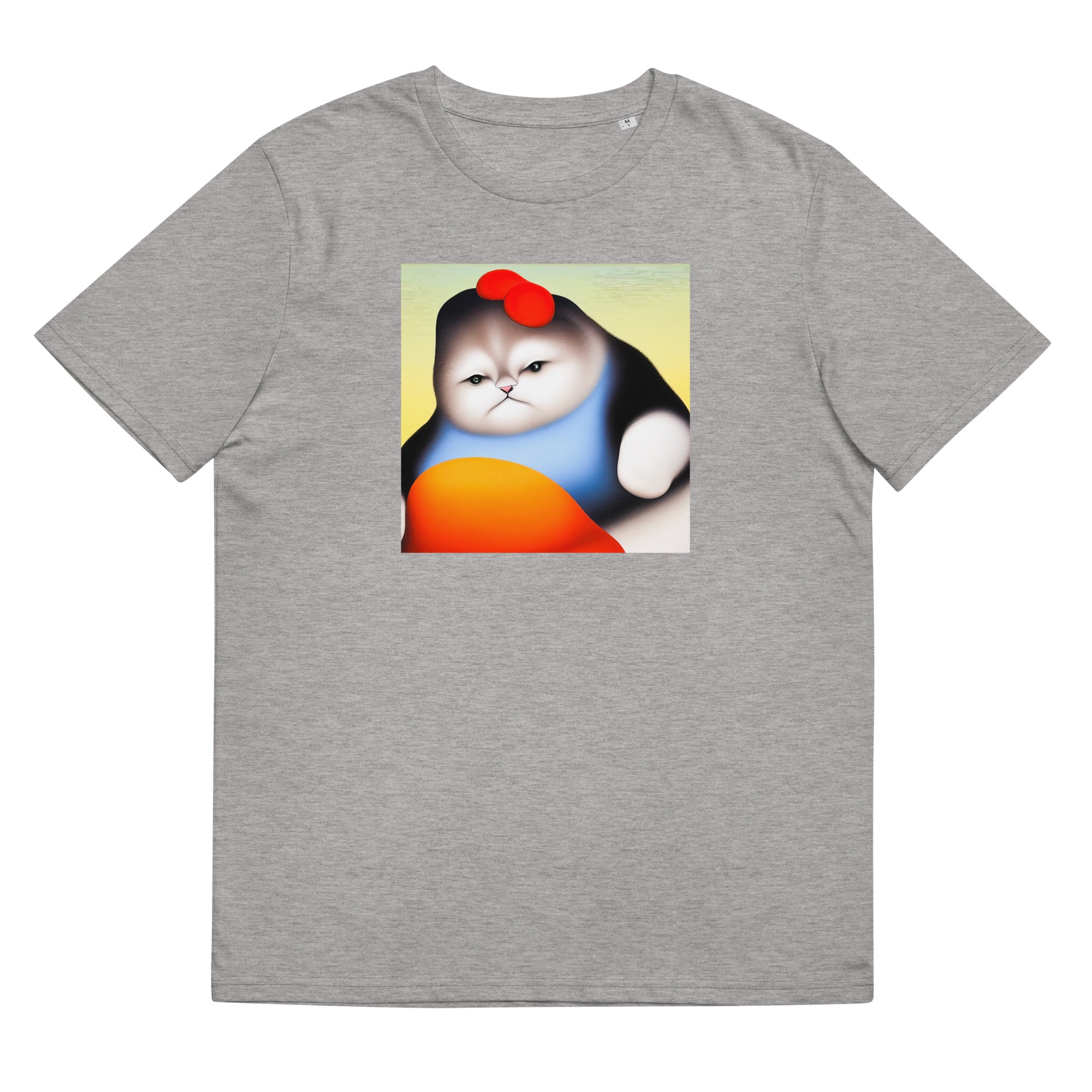Shy Fat Cat Unisex organic cotton t-shirt